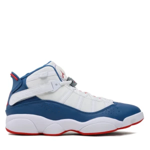Buty Nike Jordan 6 Rings 322992 140 White/University Red/Light Steel Grey/True Blue