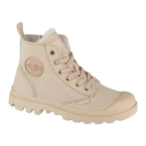 Buty Ocieplane Palladium Pampa Hi Zip Wl 95982-217 beżowe beżowy