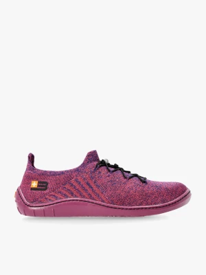 Buty outdoor damskie Brubeck Barefoot Merino - plum/fuchsia