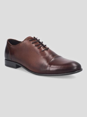 Buty Oxfordy Waldorf Brązowe Lancerto