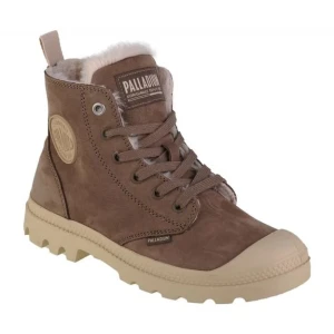 Buty Palladium Pampa Hi Zip Wl 95982-212-M brązowe