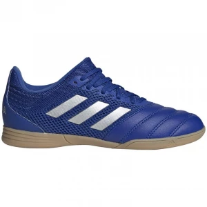 Buty piłkarskie adidas Copa 20.3 In Sala Jr EH0906 niebieskie niebieskie