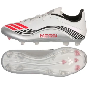 Buty piłkarskie adidas F50 Messi League FG/MG JP7446 białe