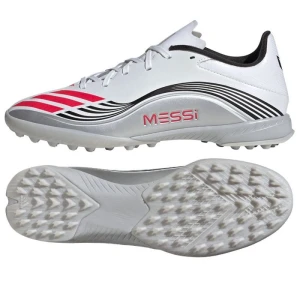 Buty piłkarskie adidas F50 Messi League Tf JP7448 białe