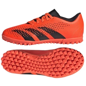 Buty piłkarskie adidas Predator Accuracy.4  GW7086 pomarańczowe pomarańcze i czerwienie