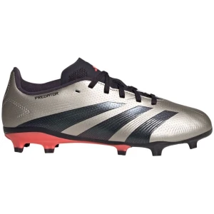 Buty piłkarskie adidas Predator League Fg IF6354 srebrny