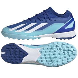 Buty piłkarskie adidas X Crazyfast.3 Tf M ID9338 niebieskie