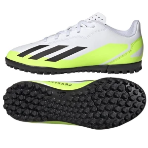 Buty piłkarskie adidas X Crazyfast.4 Tf Jr IE4066 białe białe