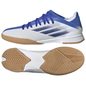 Buty piłkarskie adidas X Speedflow.3 In GW7492 białe białe