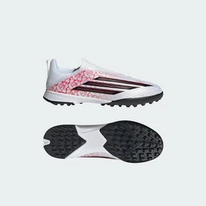 Buty piłkarskie dla dzieci F50 LEAGUE Laceless Turf Adidas