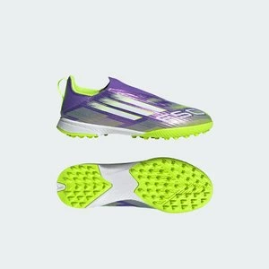 Buty piłkarskie dla dzieci F50 League Laceless Turf Adidas
