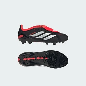 Buty piłkarskie dla dzieci z wywijanym językiem do gry na naturalnej nawierzchni PREDATOR ELITE Adidas