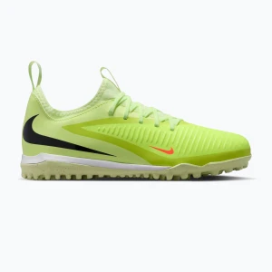 Buty piłkarskie dziecięce Nike Jr. Phantom 6 Low Academy TF hyper crimson/life lime/black