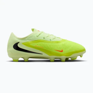 Buty piłkarskie dziecięce Nike Phantom 6 Low Pro FG/MG hyper crimson/limelight/black