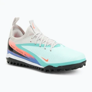 Zdjęcie produktu Buty piłkarskie dziecięce Nike United Phantom 6 Low Academy Jr TF pistachio frost/hyper orange Zielony