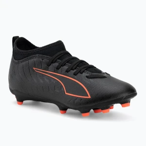 Buty piłkarskie dziecięce PUMA Ultra 6 Match FG/AG Jr puma black/puma red