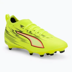 Zdjęcie produktu Buty piłkarskie dziecięce PUMA Ultra 6 Match FG/AG Jr yellow alert/puma black/glowing red/lime squeeze