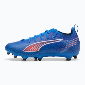 Buty piłkarskie dziecięce PUMA Ultra 6 Pro FG/AG Jr ultra blue/puma white/glowing red