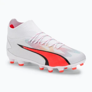 Zdjęcie produktu Buty piłkarskie dziecięce PUMA Ultra Pro FG/AG puma white/puma black/fire orchid