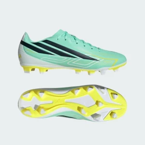 Buty piłkarskie F50 Hyperfast Club na twardą (FG) i mieszaną (MG) nawierzchnię Adidas zielony