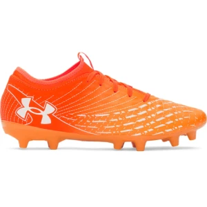 Buty piłkarskie korki uniseks Under Armour UA U Magnetico Select 5 FG - pomarańczowe