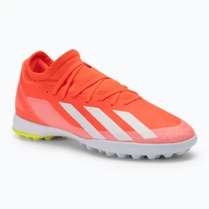 Buty piłkarskie męskie adidas X Crazyfast League TF solar red/cloud white/team solar yellow