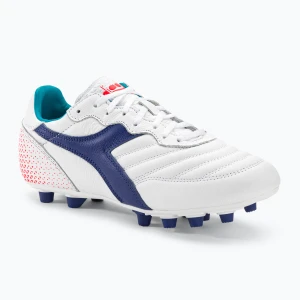 Buty piłkarskie męskie Diadora Brasil GR LT+ MDPU white/navy