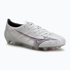 Buty piłkarskie męskie Mizuno Alpha JP white/ignition red/801 c