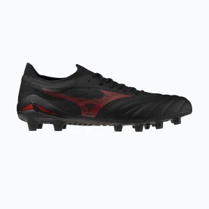 Buty piłkarskie męskie Mizuno Morelia Neo IV Β Elite MD black/morelia 40th red/black
