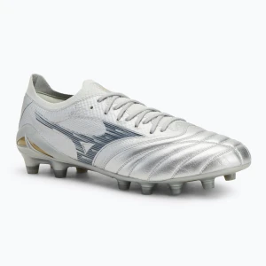 Buty piłkarskie męskie Mizuno Morelia Neo IV β Elite Md galaxy silver/8605C/Cool gray 3c