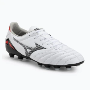 Buty piłkarskie męskie Mizuno Morelia Neo IV Pro MD white/black/chinese red