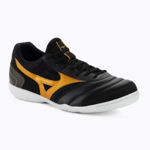 Buty piłkarskie męskie Mizuno Morelia Sala Club IN black/mp gold