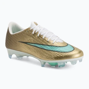 Buty piłkarskie męskie Nike Mercurial Superfly 11 Elite "Kylian Mbappé" FG metallic gold / green glow