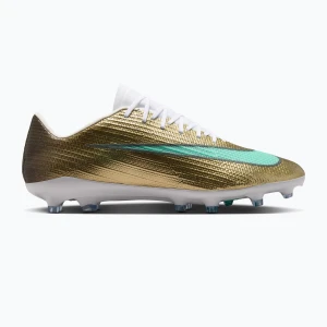 Buty piłkarskie męskie Nike Mercurial Superfly 11 Pro "Kylian Mbappé" AG metallic gold / green glow