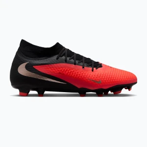 Buty piłkarskie męskie Nike Phantom 6 High Academy bright crimson / black / blur Czerwony