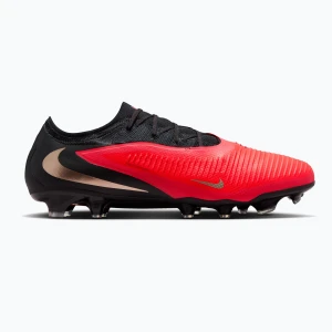 Buty piłkarskie męskie Nike Phantom 6 Low Pro bright crimson / black / blur Czerwony