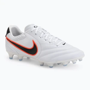 Buty piłkarskie męskie Nike Tiempo Ligera Pro FG white/bright crimson/black