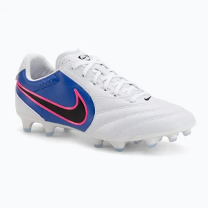 Buty piłkarskie męskie Nike Tiempo Ligera Pro FG white/racer blue/pink blast/black