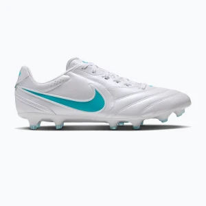 Buty piłkarskie męskie Nike Tiempo Ligera Pro FG white / white / energy
