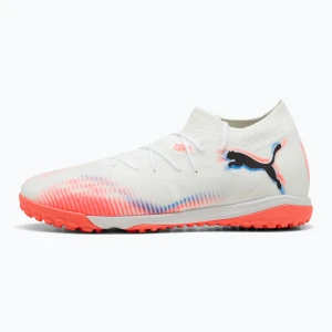 Buty piłkarskie męskie PUMA Future 8 Match TT puma white/puma black/glowing red