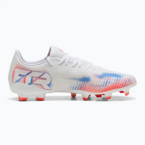 Buty piłkarskie męskie PUMA Future 8 Play FG/AG puma white/puma black/glowing red