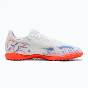 Buty piłkarskie męskie PUMA Future 8 Play TT puma white/puma black/glowing red