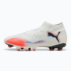 Buty piłkarskie męskie PUMA Future 8 Pro FG/AG puma white/puma black/glowing red