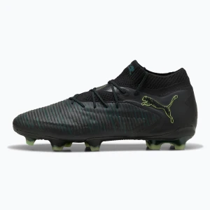 Buty piłkarskie męskie PUMA Future 8 Ultimate FG puma black/fizzy light/green terrain