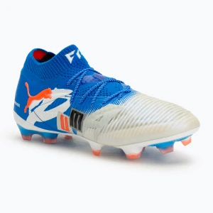 Buty piłkarskie męskie PUMA Future 8 Ultimate Forever FG white / ultra blue / feather gray / puma black / glowing red
