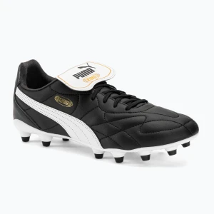 Buty piłkarskie męskie PUMA King Top FG/AG puma black/puma white/puma gold