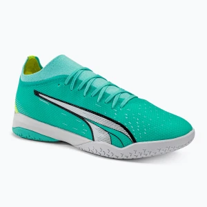 Buty piłkarskie męskie PUMA Ultra Match IT electric peppermint/puma white/fast yellow