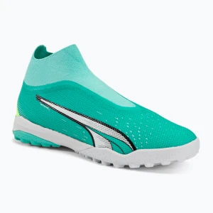 Buty piłkarskie męskie PUMA Ultra Match+ LL TT electric peppermint/puma white/fast yellow