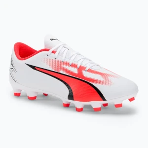 Buty piłkarskie męskie PUMA Ultra Play FG/AG puma white/puma black/fire orchid