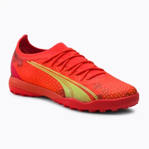 Buty piłkarskie męskie PUMA Ultra Ultimate Cage fiery coral/fizzy light/puma black